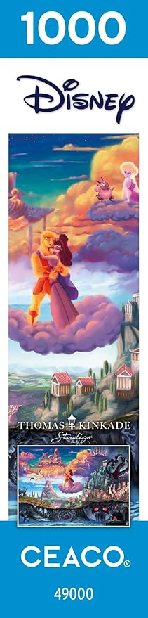 Ceaco - Thomas Kinkade - Disney - Hercules -1000 Piece Jigsaw Puzzle