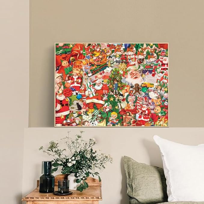 500 Piece Puzzles for Adults Jubilation of Christmas 20.5 x 15 Inch 500 Piece Jigsaw Puzzles for Adults Christmas Puzzles 500 Pieces for Adult