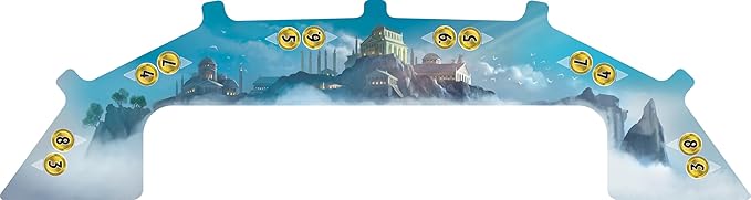 Asmodee 7 Wonders Duel Pantheon Board Game Expansion - Intense Two-Player Battles in The Ancient World, Strategy Game for Kids and Adults, Ages 10+, 2 Players, 30 Minute Playtime