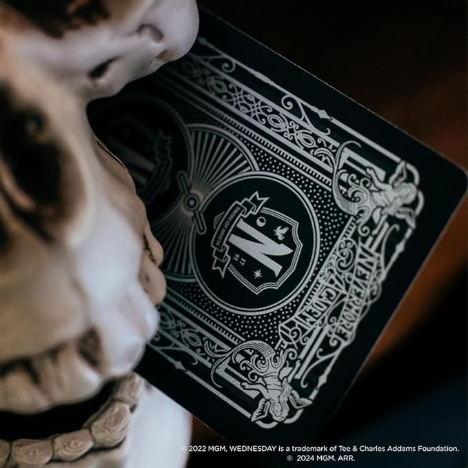 Bicycle Wednesday Addams Playing Cards, 1 Deck