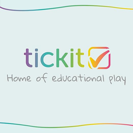 TickiT Ultra Bright LED Light Panel - In Home Learning Supplies for Sensory Play - Adjustable Brightness - Color and Shape Exploration on a Light Box