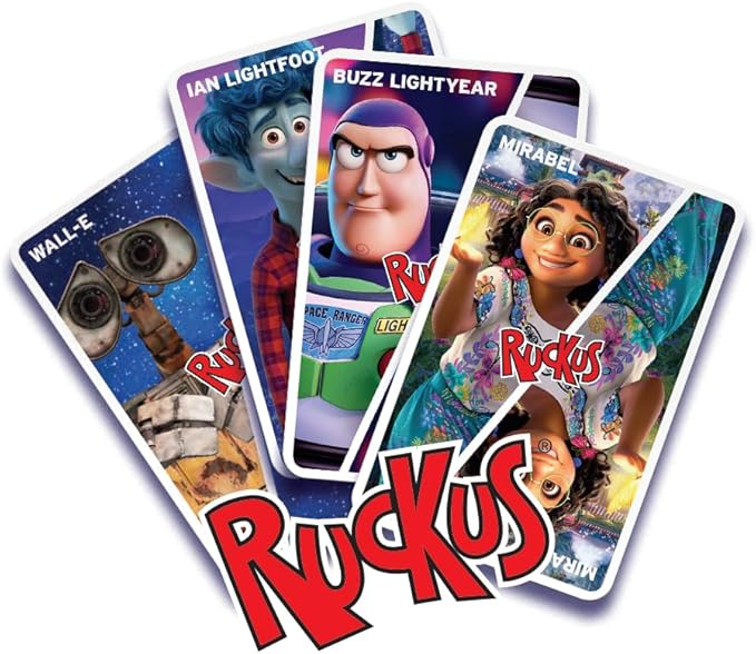 Disney Family Game Night, 10 in 1 Board Game Collection for Kids & Adults, Featuring Mickey, Minnie, Princesses, Toy Story & More. 5 Physical and 5 Digital Games for Ages 6 and up