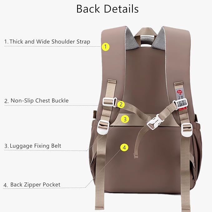 middle high school backpack for teen girls cute bookbag college student laptop backpack large capacity stylish travel daypack