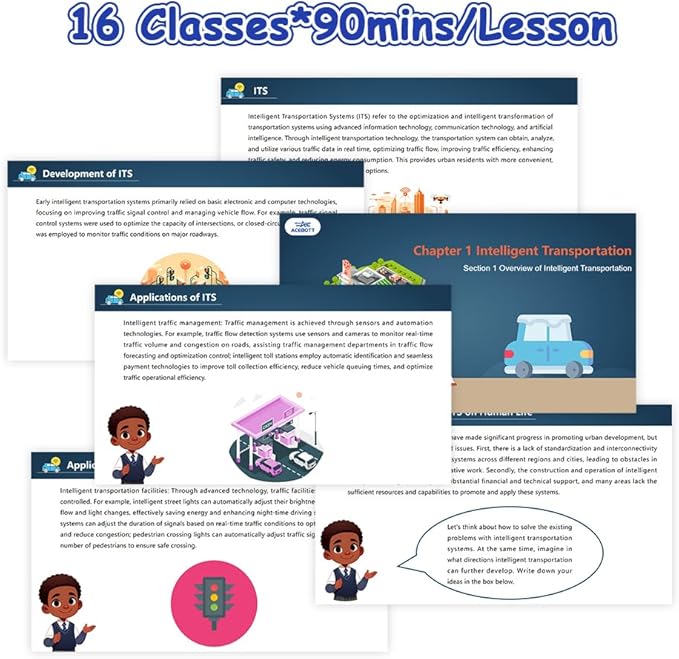 4-in-1 ESP32 STEM Smart Traffic Kit Compatible with Arduino, STEM Robotics Science Kit, Engineering Project STEA Activity Gift Suitable for School Education Kit, Family Education for Kids 12+