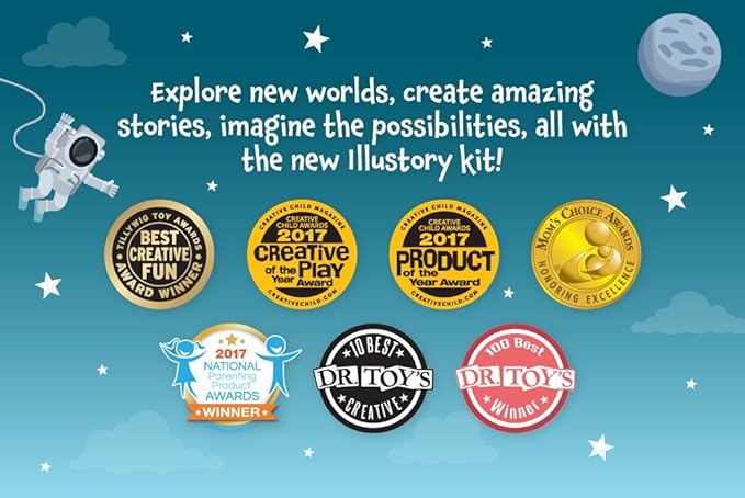 Lulu Jr. Illustory Book Making Kit, Multicolor