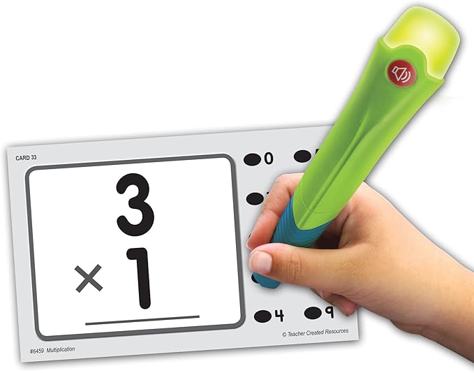 Teacher Created Resources Power Pen Learning Cards: Multiplication (6459) Medium