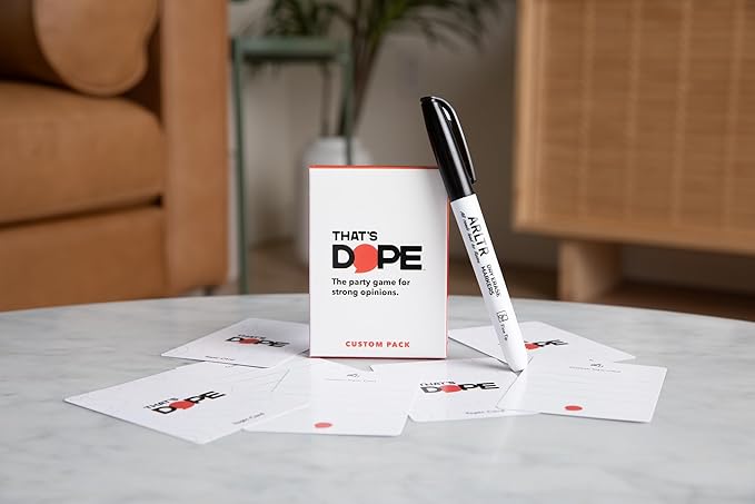 That's Dope: The Party Game for Strong Opinions • Custom Pack