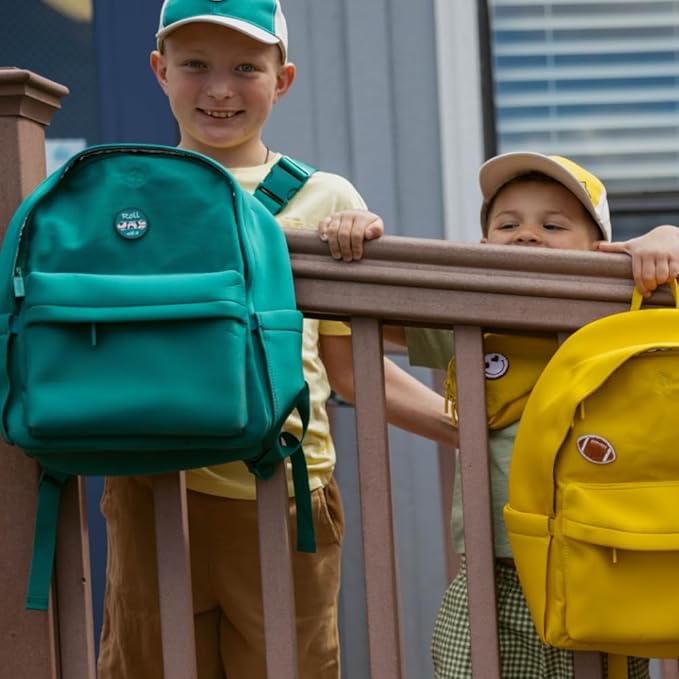 Parker Kids Backpack | Tear-Resistant & Comfortable Backpack for Kids with Patch Customization | Play-Proof Kid School Bag