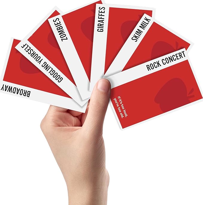 Mattel Games Apples to Apples Party in a Box Family Game with More Than 500 Cards for Game Nights & Parties