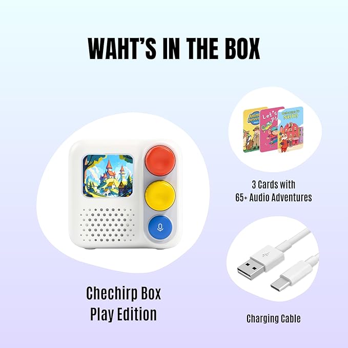 Audio Adventure Game Box - Brain Building STEM Toy Birthday Gift for Kids 5-12 Smart Brain Teaser Puzzles, Boosts Imagination, Creativity, Speech Critical Thinking Problem-Solving