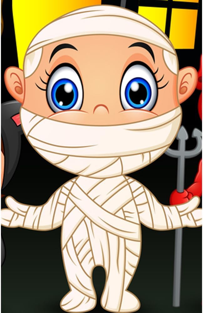 CVPuzzles Happy Halloween Costume Party 35 Piece Children's Jigsaw Puzzle 12 inch X 18 inch Spooky Family Fun Educational Toy for Children