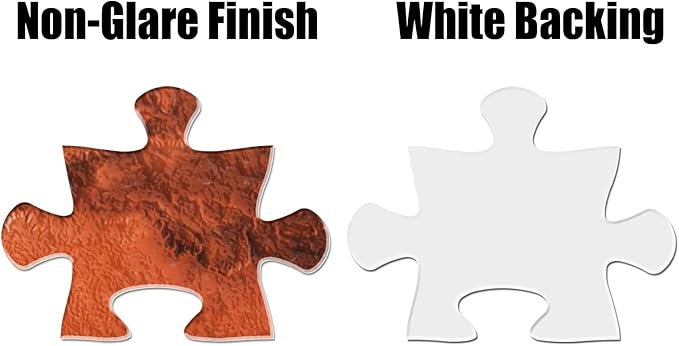 Antelope - 1000 Piece No Dust Jigsaw Puzzle for Adults, Space Style, Round Puzzle, 1000 Pieces, 1 Set, 1 Puzzle