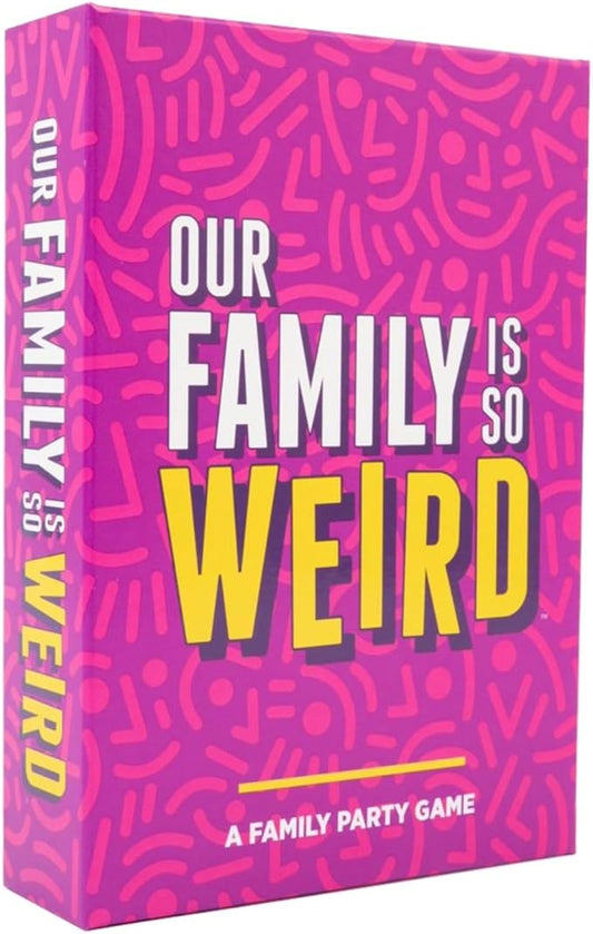 DSS Games Our Family is So Weird - A Fun Family Party Card Game to Decide Who’s Most Likely to Idea for Kids, Adults & Groups | Halloween | Great for Conversation Starters, Family Game Night
