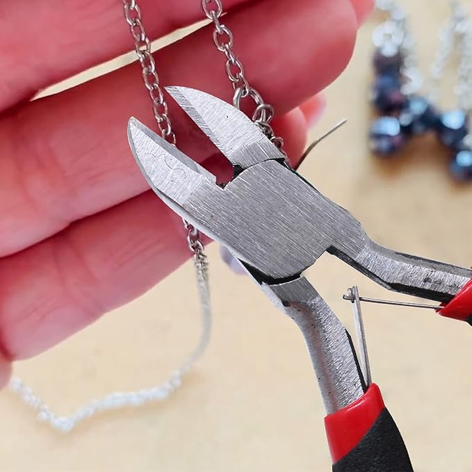 MONVICT Jewelry Making Supplies Kit - 24 + 845 Pcs Jewelry Making Tools for Repair, Crafting, Earring, Ring, and Beading