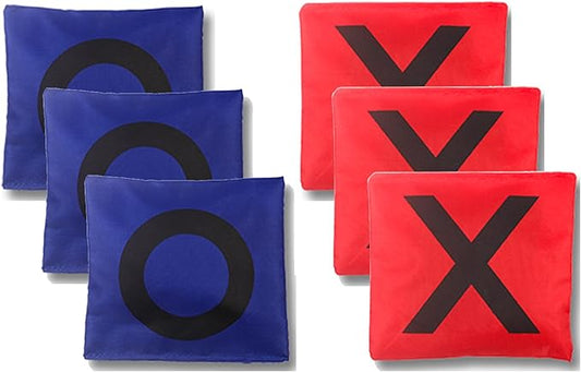 Bean Bag Toss Games for Family, Kanosan Outside Field Day Birthday Party Backyard Family Reunion Carnival Yard Lawn Easter Fall Festival Beach Fun Games 6PCS