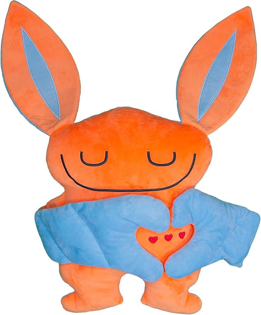Weighted Plush Toy – Machine Washable Calming Stuffed Animal for Kids – Arms and Body are Weighted to Give a Realistic Hug – Soft Companion for Playtime, Naptime & Travel (Zeek)