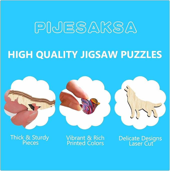 Wooden Puzzles for Adults, Flat Puzzle with 3D Visual Effect, Seabed Wooden Jigsaw Puzzles for Adults, Sea Turtle Wood Puzzles Adult, Unique Animal Shape, Wall Art Canvas Puzzle (L-13.4*13.1in-290pcs)