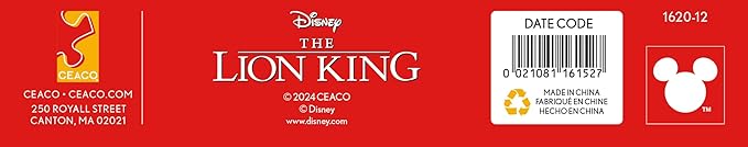 Ceaco - Disney - The Lion King - Glow in The Dark - 100 Piece Jigsaw Puzzle