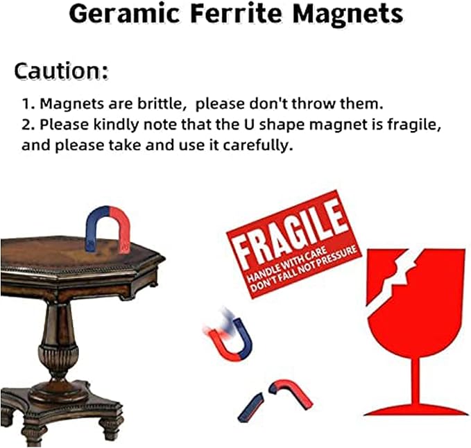 Magnets for Kids Classroom Students Education Science Experiment Kid Magnets Kit Set Including Bar/Ring/Horseshoe Magnets/Compass/Iron Filings