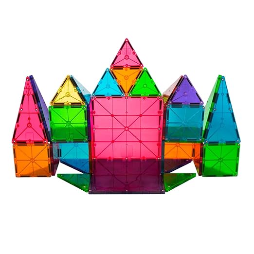 MAGNA-TILES Classic 32-Piece Magnetic Construction Set, The ORIGINAL Magnetic Building Brand