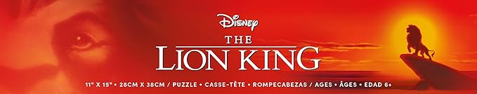 Ceaco - Disney - The Lion King - Making Faces - Glow in The Dark - 100 Piece Jigsaw Puzzle