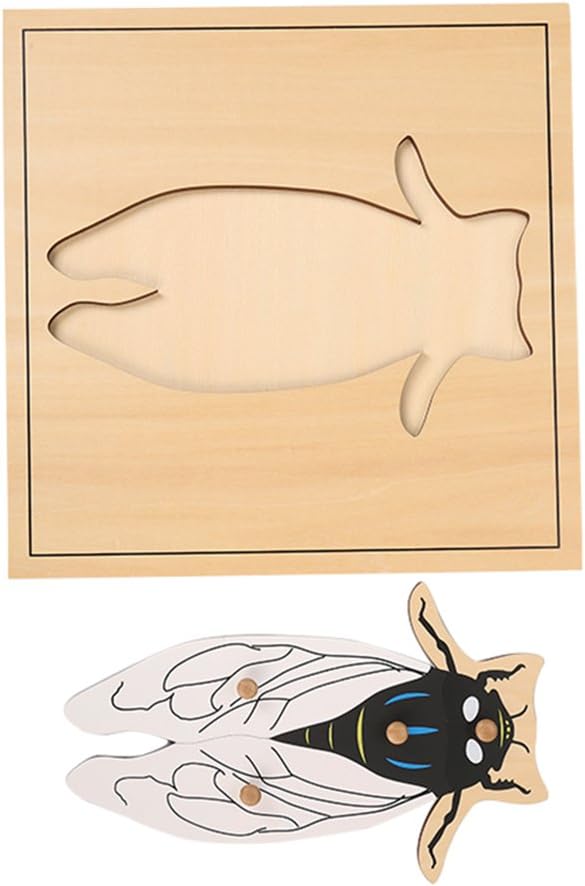 MEYOR Montessori Fly Puzzle for Preschool Learning Toy Education Learning Toy