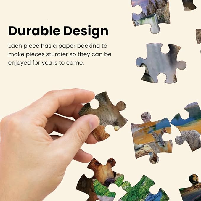 MasterPieces 100 Piece Jigsaw Puzzle for Kids - Mossy Oak The Young Pack - 14"x19"