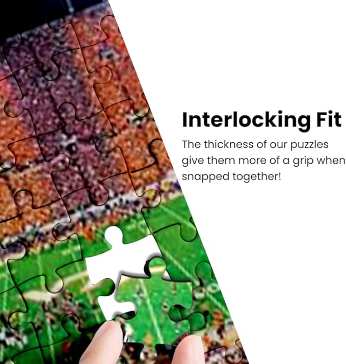 MasterPieces 1000 Piece Sports Jigsaw Puzzle - NCAA Ohio State Buckeyes Endzone View Panoramic - 13"x39"