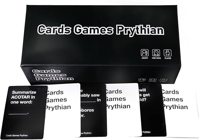 Cards Games Party Game for A Court of Thorns and Roses