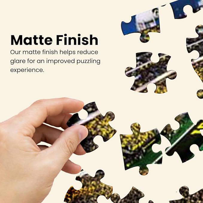 MasterPieces 1000 Piece Sports Jigsaw Puzzle - NCAA Ohio State Buckeyes Endzone View Panoramic - 13"x39"