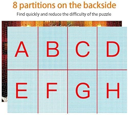 Wooden Puzzle 1000 Pieces for Adults, 29.5 x 19.7 in,Wonderland