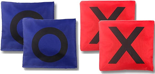 Bean Bag Toss Games for Family, Kanosan Outside Field Day Birthday Party Backyard Family Reunion Carnival Yard Lawn Easter Fall Festival Beach Fun Games 4PCS