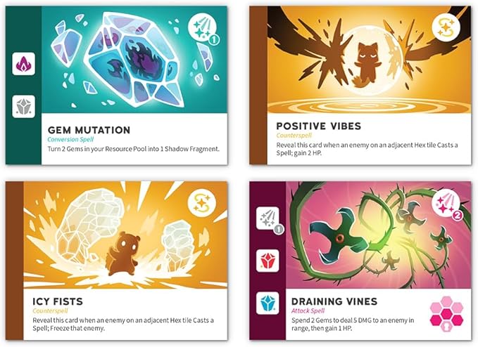 Unstable Games - Casting Shadows: The Ice Storm Expansion - Designed to be Added to Your Casting Shadows Card Game