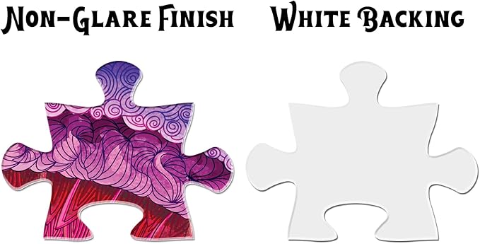 Antelope - 1000 Piece Rainbow Puzzle for Adults, Hue Wormhole Jigsaw Puzzles 1000 Pieces,1000 Piece Round Puzzles, Wormhole Puzzles, High Resolution, Matte Finish, Smooth Edging, No Dust, 3D Puzzle