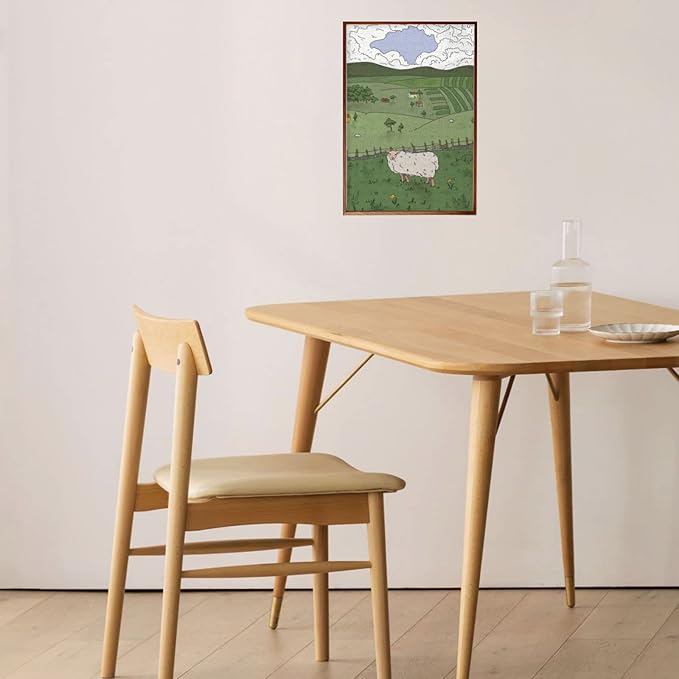 1000 Piece Puzzles for Adults and Seniors - Autumn Rural Cottage Rounded Corner Wooden Puzzle - Fun Wall Art - Unique Gift - Great Gift for Puzzle Lovers