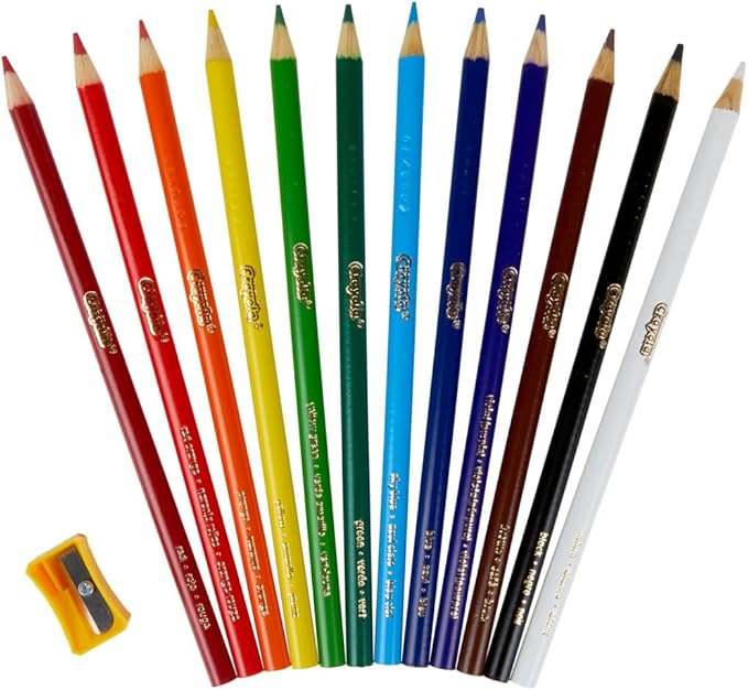 Crayola Colored Pencils Classpack (240ct), Must Have Teacher Supplies, Bulk Colored Pencils for School Classrooms, 12 Colors, Back to School Essentials