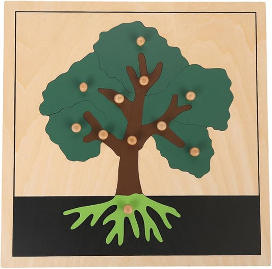 MEYOR Montessori Tree Puzzle for Early Preschool Education Learning Toy