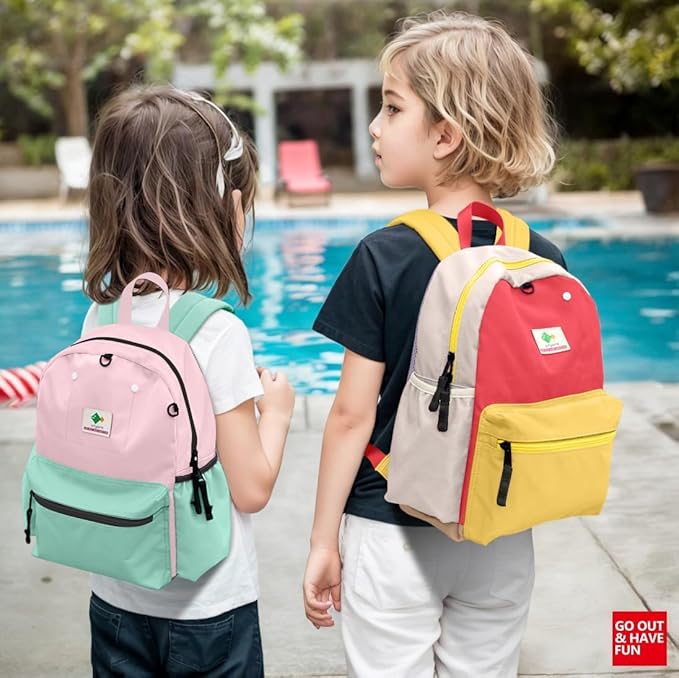 Kids' Backpack, Little Duck Design, School Backpack for Girls & Boys, Lightweight, Durable, 15'' H, Ages 6-9