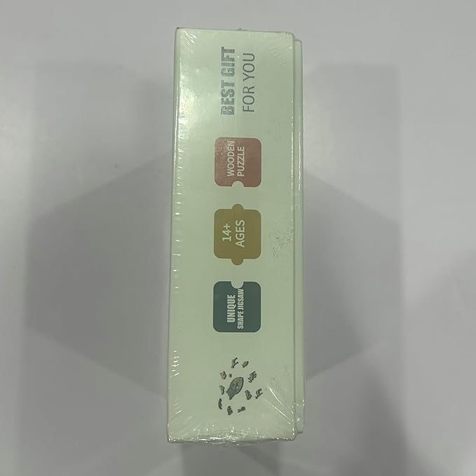 Wooden Puzzles for Adults, Unique Puzzles for Adults, Irregular Animal Shaped Wooden Jigsaw Puzzles, Creative Birthday Gift,11.8 x 9.1 inch, Butterfly