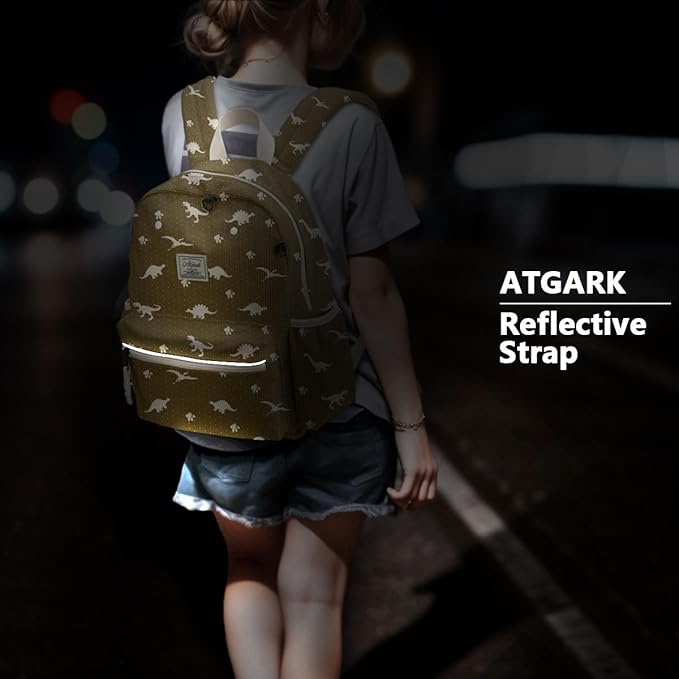 Corduroy Toddler Backpack for Boys 2-5: Preschool Backpack for Boys Girls - Cute Kids Backpack for Boys 13.5" H Fit Folder