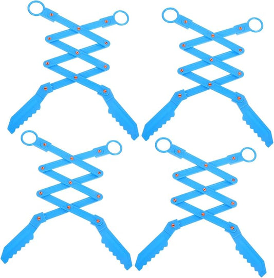 YARNOW 4pcs DIY Robotic Hand Stem Kit Educational Desktop Robot Arm Assembly Model for Science Experiments Physics Mechanics Learning for School Projects and Family Activities