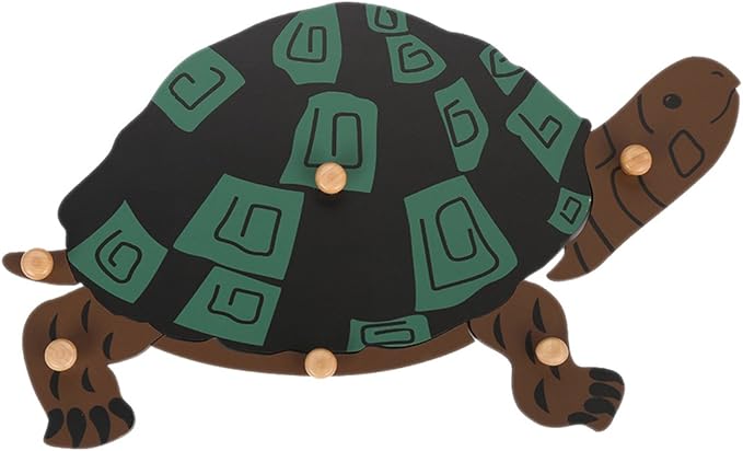 MEYOR Montessori Turtle Puzzle for Early Preschool Education Learning Toy