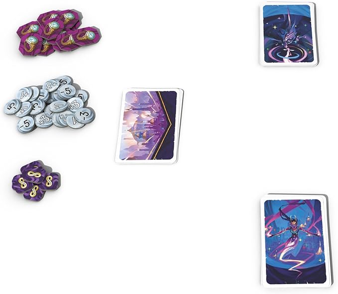 Duel for Cardia - Thrilling Strategy Card Game of Magic and Intrigue Set in a Mystical City, Fun for Family, Kids & Adults, Ages 9+, 2-4 Players, 15 Minute Playtime