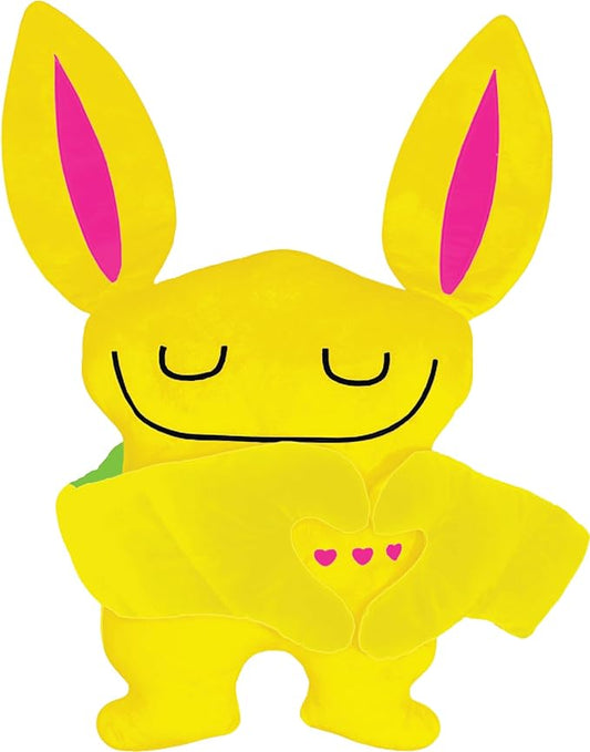 Weighted Plush Toy – Machine Washable Calming Stuffed Animal for Kids – Arms and Body are Weighted to Give a Realistic Hug – Soft Companion for Playtime, Naptime & Travel (Doodles)