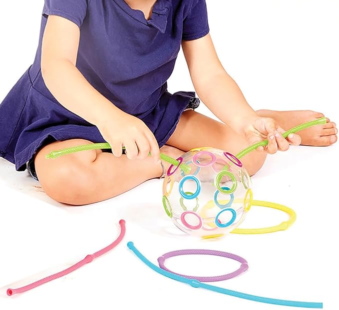 Edushape 525021 Thread-O-Ball Development Activity (Pack of 11)