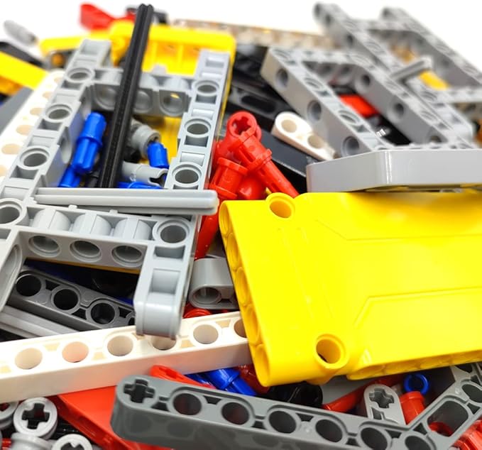 dspitwod Technical Parts Beams Axles Connectors Bricks Sets - 420 Pieces, Frame Liftarms Beams for Technic Car STEM Building Block Toys