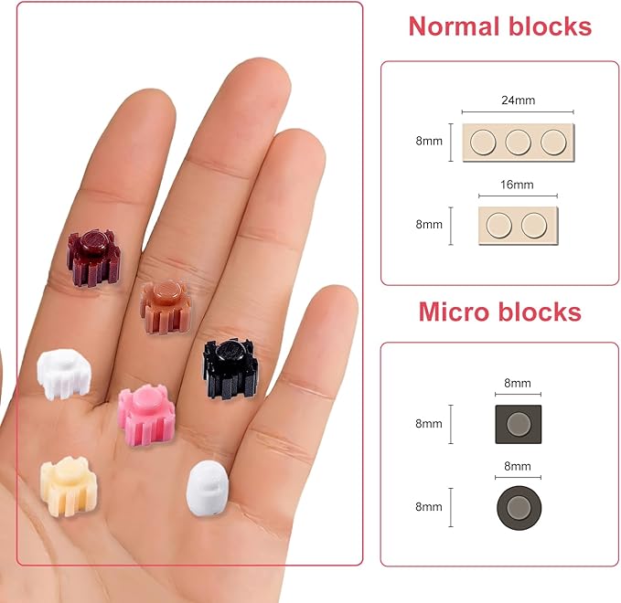 Cat Building Blocks Sets 3D Puzzles Toys Ornaments, 4800pcs Particle Building Blocks, Improve Thinking Concentration, Kids Toys Gifts