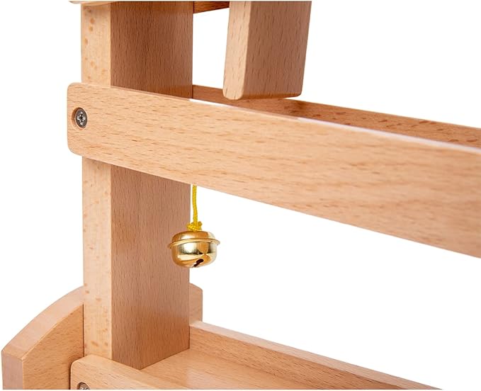 Adena Montessori Tracker Ball Drop Toys Wooden Toys for 1 2 3 Years Old Toddlers Montessori-Inspired Toys for Babies