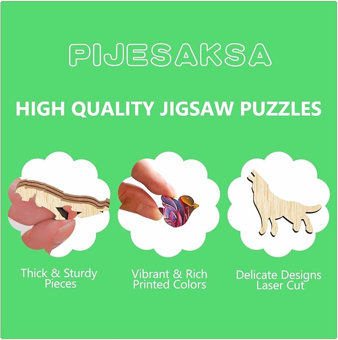 Wooden Puzzles for Adults, Treehouse Dream Wooden Jigsaw Puzzle for Adults, Wood Puzzles Adult, Unique Shape Puzzle, Fun Gifts for Friends & Family, Home Decor(L -13.4 * 13in-195 pcs)
