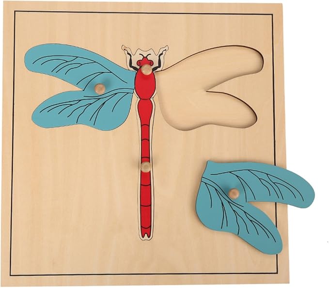 MEYOR Montessori Dragonfly Puzzle for Learning Toys
